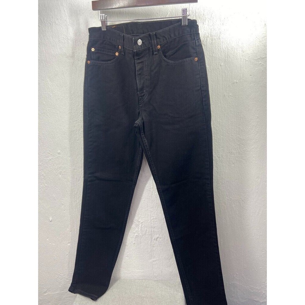 LEVI'S 512 MENS 33 X 34 BLACK TAPERED LEG STRAIGHT LEG JEANS